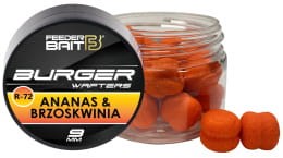 WAFTERS FEEDER BAIT BURGER R-72 ANANAS &amp; BRZOSKWINIA