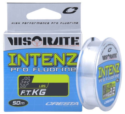 ŻYŁKA CRESTA VISORANTE PRO FLUORINE 0,145 MM 4.1KG 50M