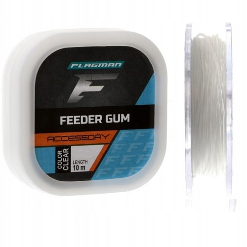 FEEDER GUMA FLAGMAN CLEAR 0,6MM 10M