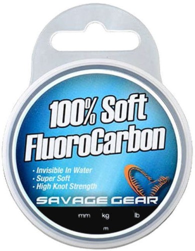FLUOROCARBON SAVAGE GEAR SOFT FC 35M 0,46MM 12,3KG CLEAR
