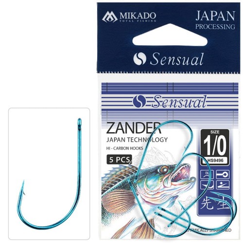 HACZYKI MIKADO ZANDER NR1 5SZT