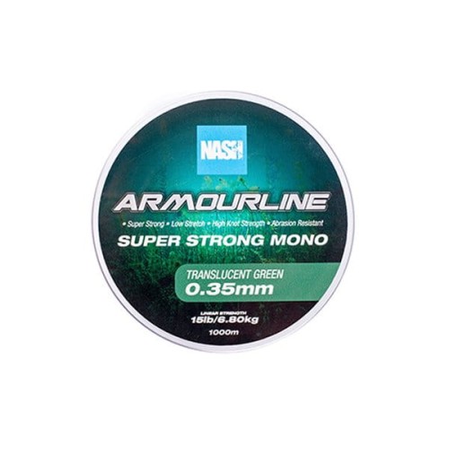 ŻYŁKA NASH ARMOULINE SUPER STRONG MONO GREEN 12LB 0,30MM 1000M