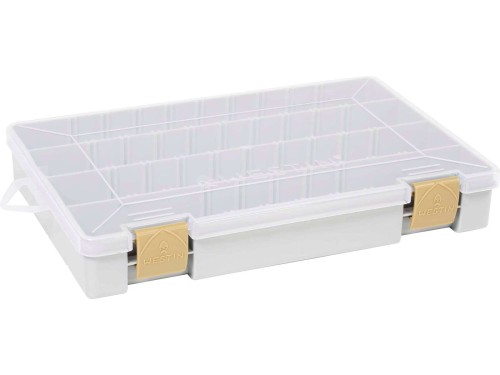 PUDEŁKO WESTIN W3 TACKLE BOX GREY CLEAR 35,5x22,5x3,5CM