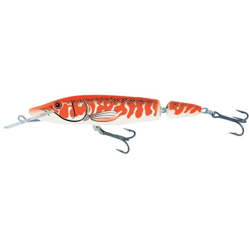 WOBLER SALMO PIKE 13 JD ALBINO PIKE PŁYWAJĄCY