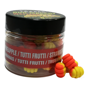 WAFTERS TRAPER DUO MAGGOT 8MM ANANAS/TUTTI/TRUSKAWKA