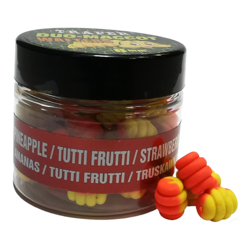 WAFTERS TRAPER DUO MAGGOT 8MM ANANAS/TUTTI/TRUSKAWKA