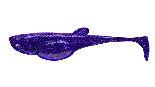 GUMA LIBRA LURES EMBRION SHAD 3" 020 ELECTRO FISH