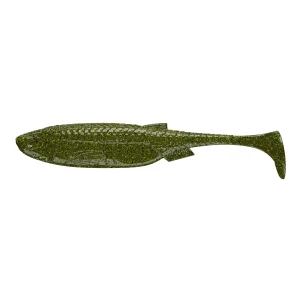 GUMA LIBRA LURES KRAKEN SHAD 2" 029 SALTY GREEN