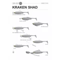 GUMA LIBRA LURES KRAKEN SHAD 2" 037 BLOOD