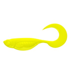 GUMA LIBRA LURES EMBRION TWIST TAIL 2,5" 006 HOT YELLOW
