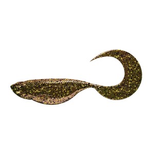 GUMA LIBRA LURES EMBRION TWIST TAIL 2,5" 33 MOTOR OIL BROWN
