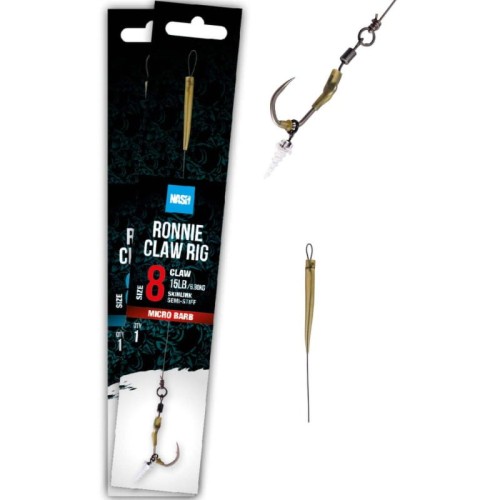 PRZYPON NASH RONNIE CLAW RIG SIZE 6