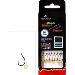 PRZYPON MIKADO MF Z GUMKĄ #12 0,18MM 10CM BEZ ZADZIORA
