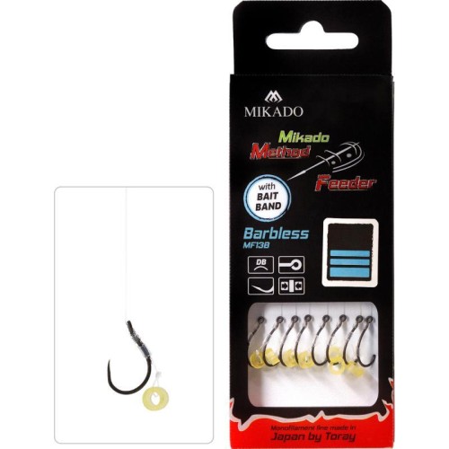 PRZYPON MIKADO MF Z GUMKĄ #12 0,18MM 10CM BEZ ZADZIORA