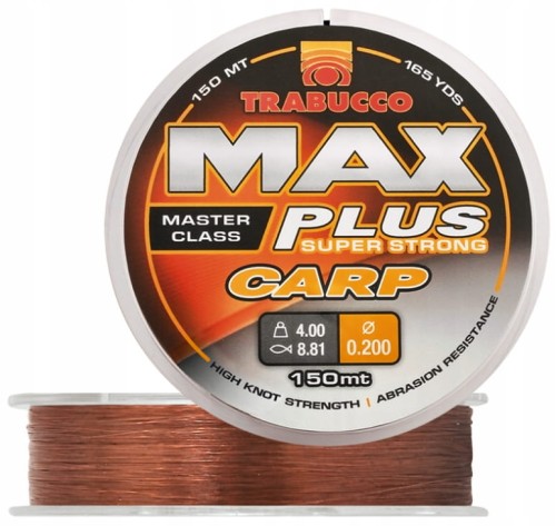 ŻYŁKA TRABUCCO MAX PLUS CARP 0,20MM 300M