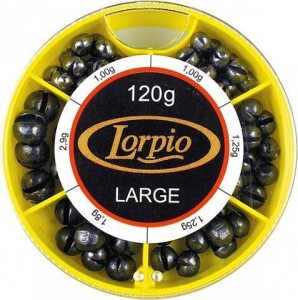 ŚRUT WĘDKARSKI LORPIO EKO 120G LARGE