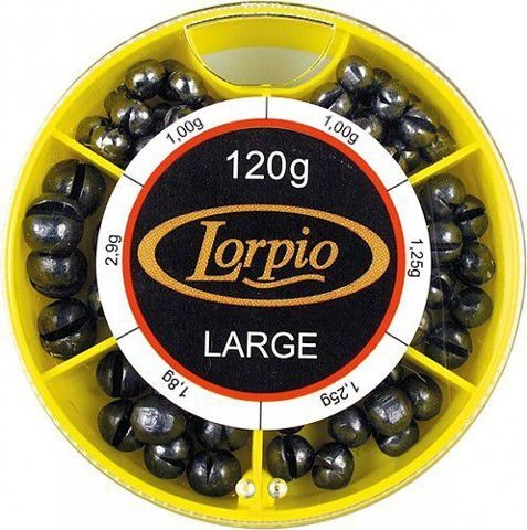 ŚRUT WĘDKARSKI LORPIO EKO 120G LARGE