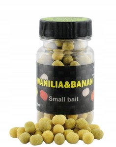 DUMBELLS MCKARP WANILIA BANAN SMALL BAIT 4MM