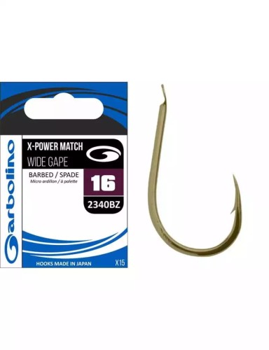HAKI GARBOLINO X-POWER MATCH WIDE GAPE #14