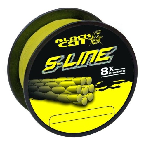 PLECIONKA BLACK CAT S-LINE 8X BRAIDED 0,38MM 40KG 250M