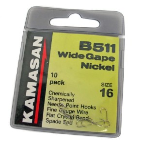 HACZYKI KAMASAN B511 WIDE GAPE NICKEL #22