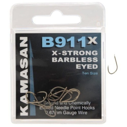HACZYKI KAMASAN B911 X EYED #18 BEZZADZIOROWE