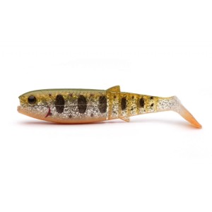 GUMA SAVAGE GEAR CANNIBAL PADDLETAIL 8CM 5G OLIVE SMOLT UV