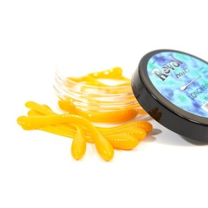 GUMA REVOL BAITS LONGY 80MM SHRIMP ŻÓŁTY