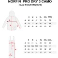 KOMPLET NORFIN PRO DRY 3 CAMO ROZM M