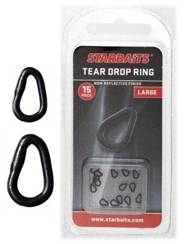 ŁEZKA STARBAITS TEAR DROP RING LARGE