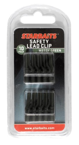BEZPIECZNY KLIPS STARBAITS SAFETY LEAD CLIP ZIELONY 10SZT
