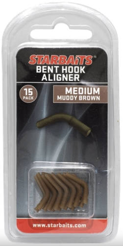POZYCJONER STARBAITS BENT HOOK ALIGNER MEDIUM BRĄZOWE 15SZT