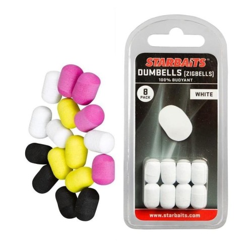 DUMBELLS SZTUCZNY NA ZIG STARBAITS FLUORO PINK 8SZT