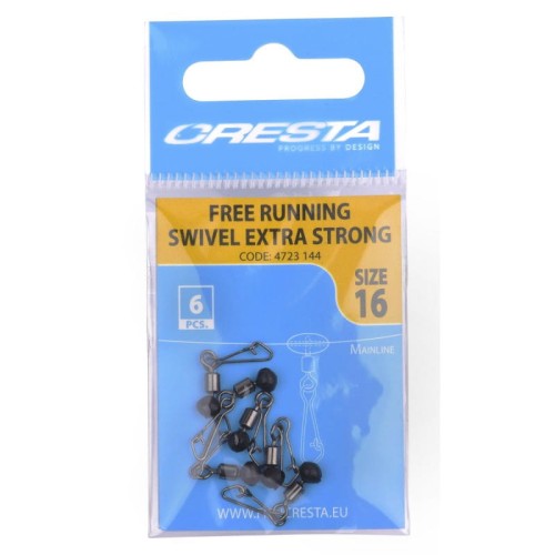 ŁĄCZNIKI CRESTA FREE RUNNING SWIVEL EXTRA STRONG #14