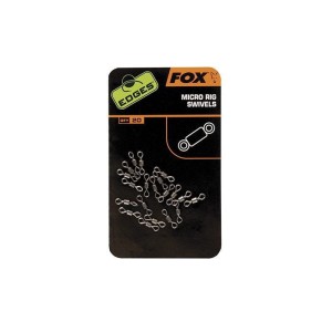 MICRO KRĘTLIK FOX MICRO RIG SWIVELS 20SZT