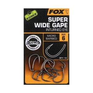 HACZYKI FOX SUPER WIDE GAPE #6 10SZT