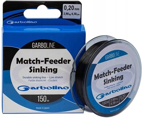 ŻYŁKA GARBOLINO MATCH FEEDER SINKING 0,284MM 5,68KG 150M