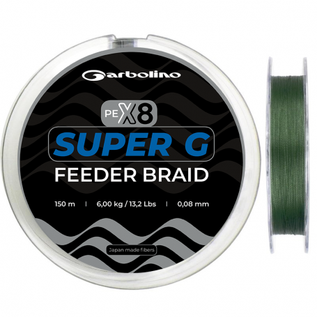 PLECIONKA GARBOLINO SUPER G X8 FEEDER 150M 0,08MM 4,8KG