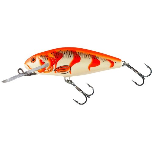WOBLER SALMO PERCH 8 DR ALBINO PERCH PŁYWAJĄCY