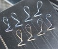 PRZYPONY GAMAKATSU HAIR RIG BANDED #10 0,21MM 10CM BEZZADZIOROWE