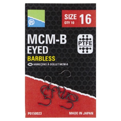 HACZYKI PRESTON MCM-B EYED #12 BEZZADZIOROWE