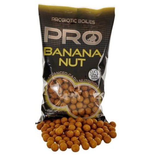KULKI STARBAITS PRO BANANA NUT 14MM 800GR