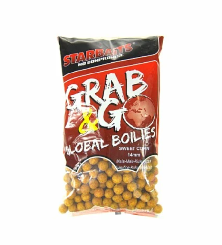 KULKI STARBAITS GRAB &amp; GO SWEET CORN 14 MM 1 KG