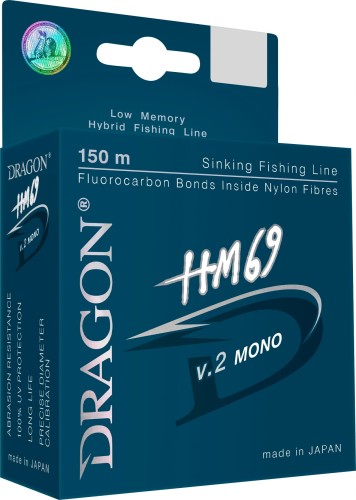 ŻYŁKA DRAGON HM69 PRO V2 MONO 0,303MM 150M JASNONIEBIESKA