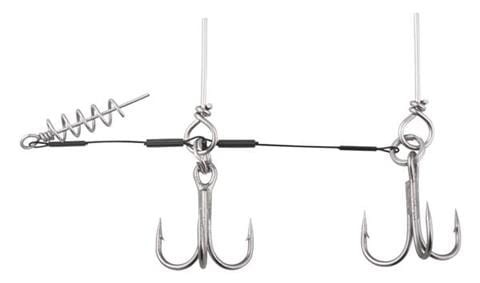 SYSTEMIK DRAGON DO ZBROJENIA GUM SOFT LURES PIKE RIG 20KG #2/0 9CM