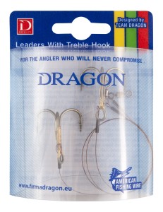 PRZYPON ŻYWCOWY DRAGON A.F.W. #2 1X7 SURFSTRAND 13KG 30CM 2SZT/OPAK