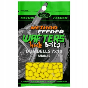 PRZYNĘTA LORPIO HOOK BAITS WAFTERS DUMBELLS 7x10MM ANANAS 15G