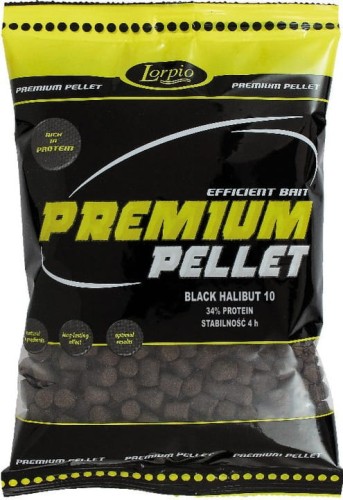 PELLET LORPIO BLACK HALIBUT 4,5MM 700G