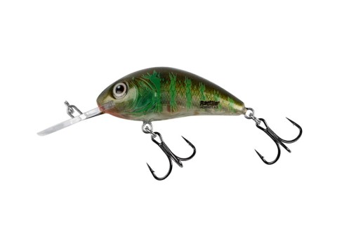 WOBLER SALMO RATTLIN'HORNET 5,5 GREEN GILL CLEAR FLOATING 5,5CM 10,5G