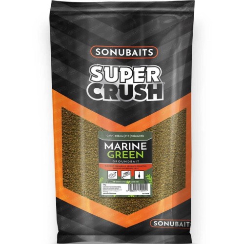 ZANĘTA SONUBAITS SUPERCRUSH MARINE GREEN 2KG